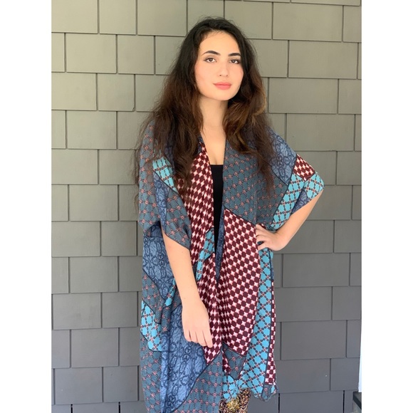 🆕Free People || Multi-Printed Kimono - Picture 14 of 16